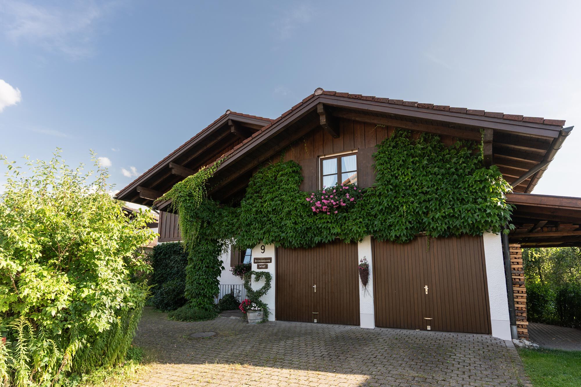 Hausansicht der Ferienwohnung Martin in Altstädten bei Sonthofen